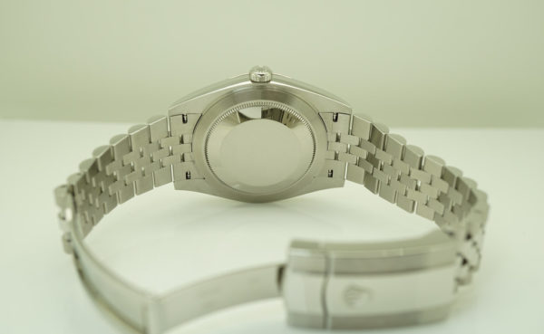 Rolex 126334 DATEJUST 41 FLUTED BEZEL WIMBLEDON SLATE DIAL JUBILEE 2021 FULL SET - Image 8