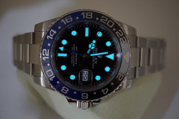 Rolex 116710BLNR GMT MASTER II BLACK BLUE BEZEL BATMAN FULL SET - Image 11