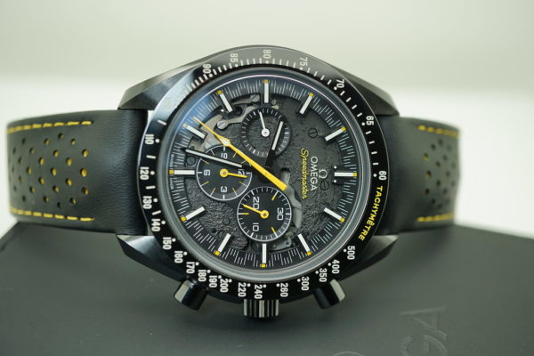 LIKE NEW Omega SPEEDMASTER MOONWATCH APOLLO 8 DARK SIDE OF THE MOON DEPLOYANT CLASP FULL SET - Image 7