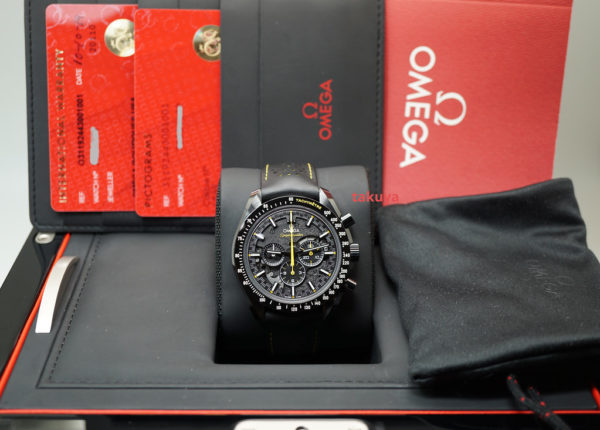 LIKE NEW Omega SPEEDMASTER MOONWATCH APOLLO 8 DARK SIDE OF THE MOON DEPLOYANT CLASP FULL SET - Image 2
