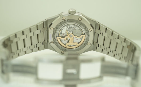 Audemars PIGUET ROYAL OAK PERPETUAL CALENDAR 26574ST BLUE DIAL BOXES PAPERS - Image 9