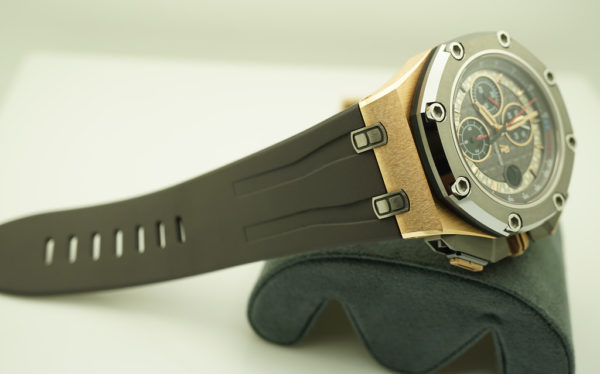 MINT Audemars PIGUET MICHAEL SCHUMACHER ROSE GOLD LIMITED EDITION 26568OM FULL SET - Image 5