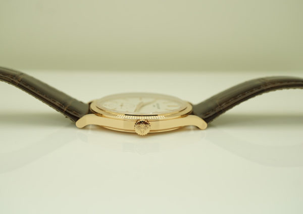BRAND NEW Patek PHILIPPE 6119R CALATRAVA ROSE GOLD CLOUS DE PARIS 2021 FULL SET - Image 3