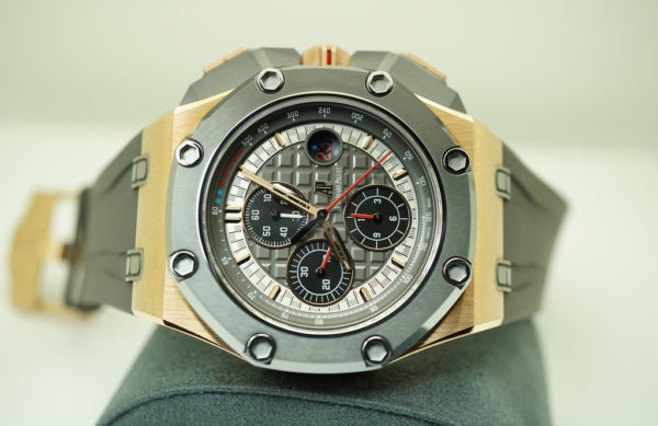MINT Audemars PIGUET MICHAEL SCHUMACHER ROSE GOLD LIMITED EDITION 26568OM FULL SET - Image 10