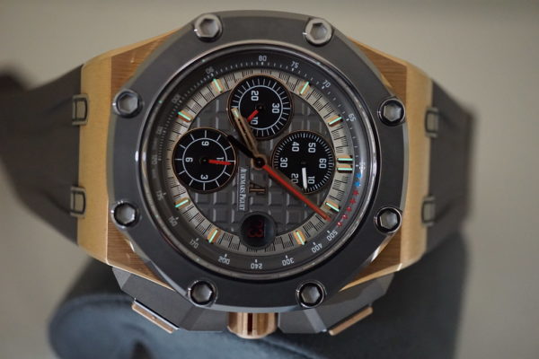 MINT Audemars PIGUET MICHAEL SCHUMACHER ROSE GOLD LIMITED EDITION 26568OM FULL SET - Image 11