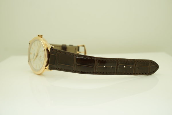 BRAND NEW Patek PHILIPPE 6119R CALATRAVA ROSE GOLD CLOUS DE PARIS 2021 FULL SET - Image 5
