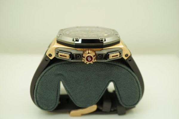 MINT Audemars PIGUET MICHAEL SCHUMACHER ROSE GOLD LIMITED EDITION 26568OM FULL SET - Image 3