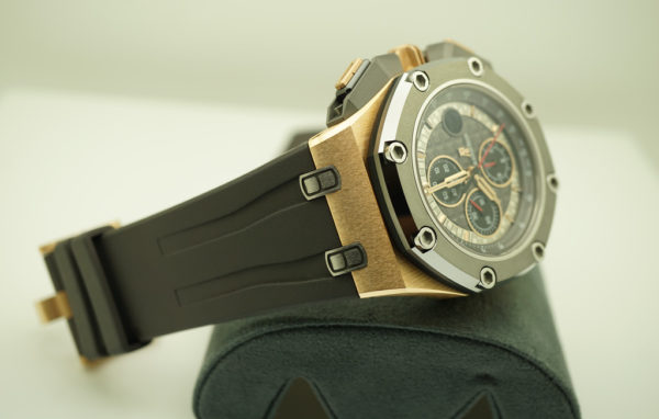 MINT Audemars PIGUET MICHAEL SCHUMACHER ROSE GOLD LIMITED EDITION 26568OM FULL SET - Image 6
