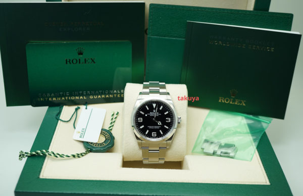 MINT Rolex 124270 EXPLORER I FULL LUME DIAL 36MM NEW MODEL 2021 FULL SET - Image 2