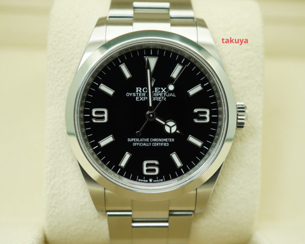 MINT Rolex 124270 EXPLORER I FULL LUME DIAL 36MM NEW MODEL 2021 FULL SET