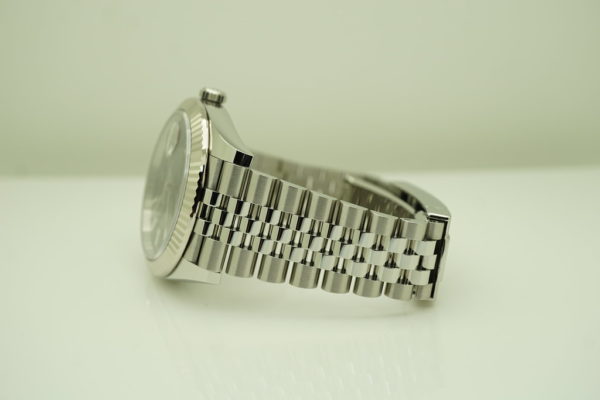 Rolex 126334 DATEJUST 41 FLUTED BEZEL BLACK DIAL JUBILEE WARRANTY FULL SET - Image 5