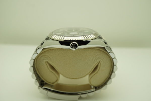 Rolex 126334 DATEJUST 41 FLUTED BEZEL BLACK DIAL JUBILEE WARRANTY FULL SET - Image 3