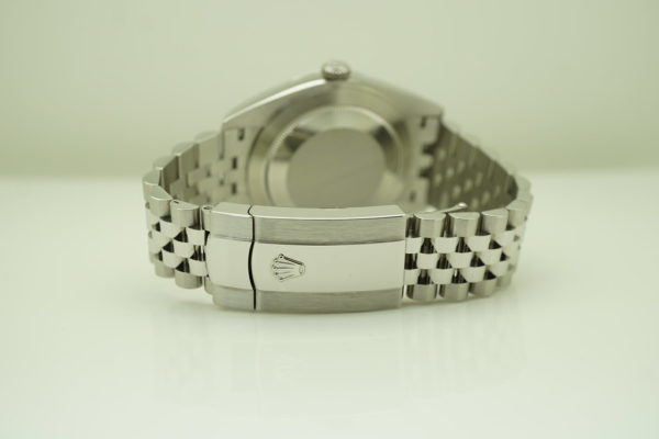 Rolex 126334 DATEJUST 41 FLUTED BEZEL BLACK DIAL JUBILEE WARRANTY FULL SET - Image 7