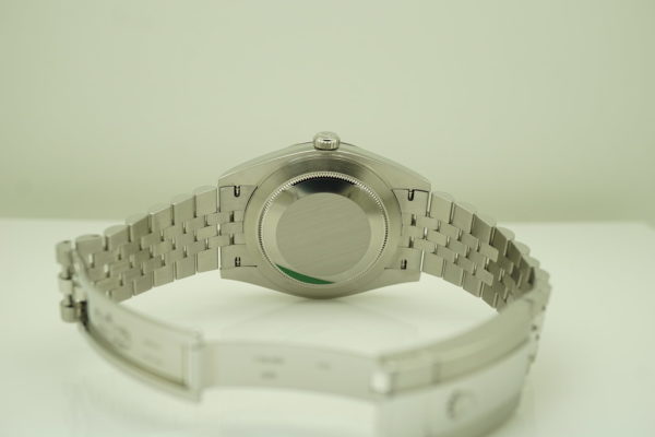 Rolex 126334 DATEJUST 41 FLUTED BEZEL BLACK DIAL JUBILEE WARRANTY FULL SET - Image 8
