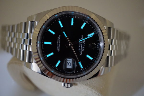 Rolex 126334 DATEJUST 41 FLUTED BEZEL BLACK DIAL JUBILEE WARRANTY FULL SET - Image 11