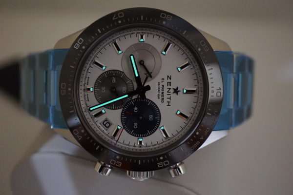 BRAND NEW ZENITH CHRONOMASTER SPORT EL PRIMERO Caliber 3600 WHITE DIAL BRACELET 2021 - Image 9