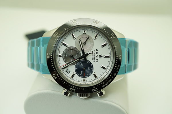 BRAND NEW ZENITH CHRONOMASTER SPORT EL PRIMERO Caliber 3600 WHITE DIAL BRACELET 2021 - Image 7