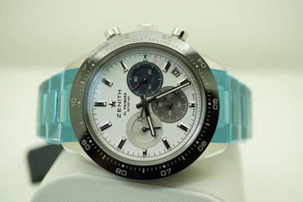 BRAND NEW ZENITH CHRONOMASTER SPORT EL PRIMERO Caliber 3600 WHITE DIAL BRACELET 2021 - Image 8