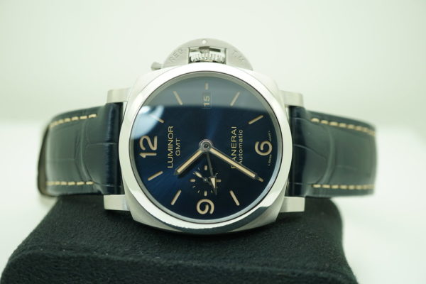 BRAND NEW Panerai PAM 1033 LUMINOR 1950 GMT BLUE DIAL 44MM 2021 COMPLETE SET - Image 9