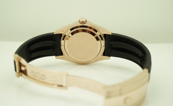 Rolex 326235 SKY-DWELLER 18K ROSE GOLD SLATE DIAL OYSTERFLEX 2021 FULL SET - Image 8