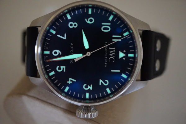 MINT Iwc BIG PILOT 43MM BLUE DIAL IW329303 2021 NEW MODEL FULL SET - Image 11