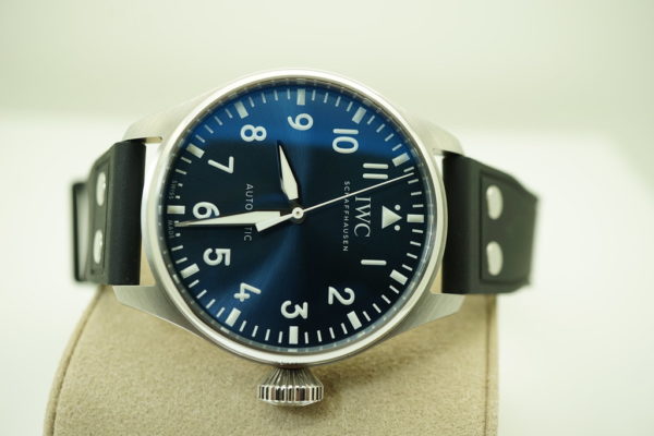 MINT Iwc BIG PILOT 43MM BLUE DIAL IW329303 2021 NEW MODEL FULL SET - Image 9