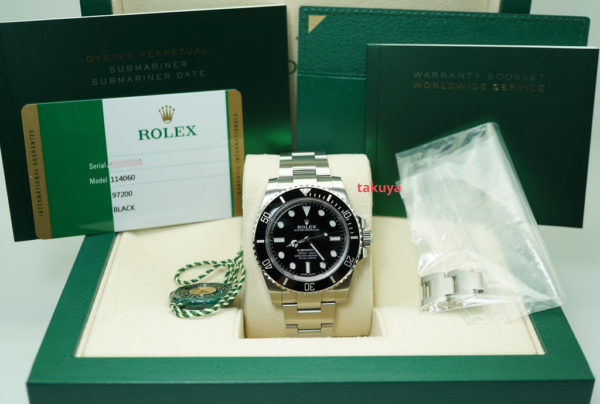 Rolex 114060 SUBMARINER CERAMIC NO DATE 2020 WARRANTY FULL SET - Image 2