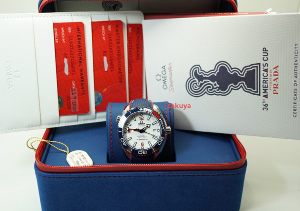 MINT Omega SEAMASTER PLANET OCEAN AMERICA's CUP LIMITED EDITION 2020 FULL SET - Image 2