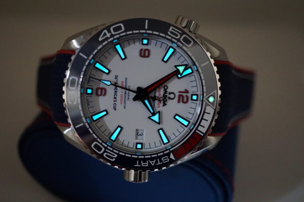 Pre-Owned Omega Seamaster Planet Ocean 600M America's Cup Limited Edition  215.32.43.21.04.001