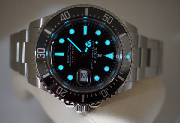 Rolex 126600 SEA-DWELLER 43 RED TEXT 50TH ANNIVERSARY MK1 DIAL WARRANTY FULL SET - Image 11