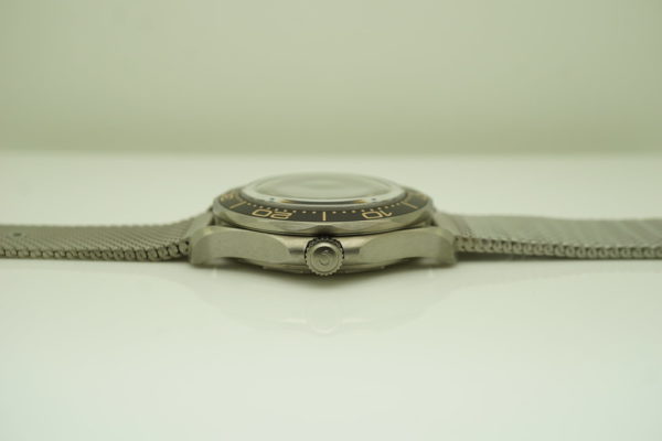 NEW Omega SEAMASTER DIVER 300M 007 JAMES BOND TITANIUM MESH BRACELET FULL SET - Image 3