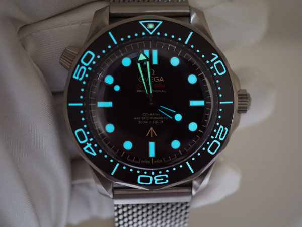 NEW Omega SEAMASTER DIVER 300M 007 JAMES BOND TITANIUM MESH BRACELET FULL SET - Image 10
