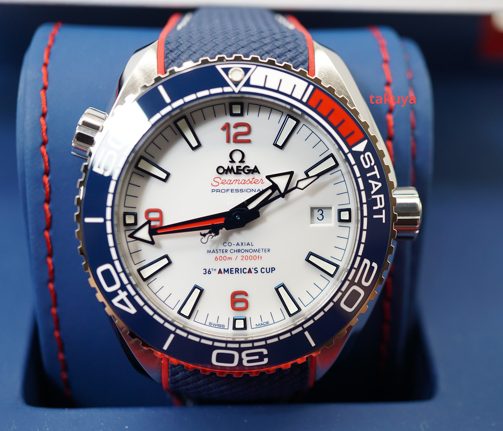 MINT Omega SEAMASTER PLANET OCEAN AMERICA's CUP LIMITED EDITION 2020 ...