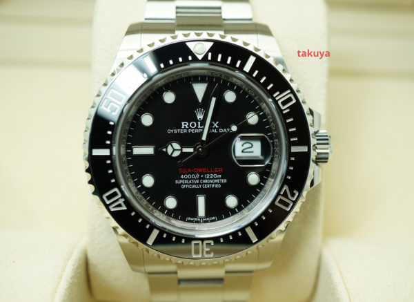 Rolex 126600 SEA-DWELLER 43 RED TEXT 50TH ANNIVERSARY MK1 DIAL WARRANTY FULL SET
