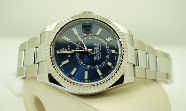 BRAND NEW Rolex 326934 SKY-DWELLER BLUE DIAL OYSTER BAND 2021 COMPLETE SET - Image 10