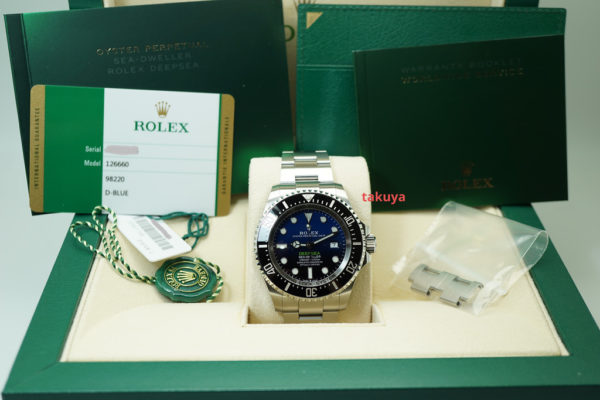Rolex 126660 DEEPSEA D-BLUE DIAL JAMES CAMERON 2020 WARRANTY FULL SET - Image 2