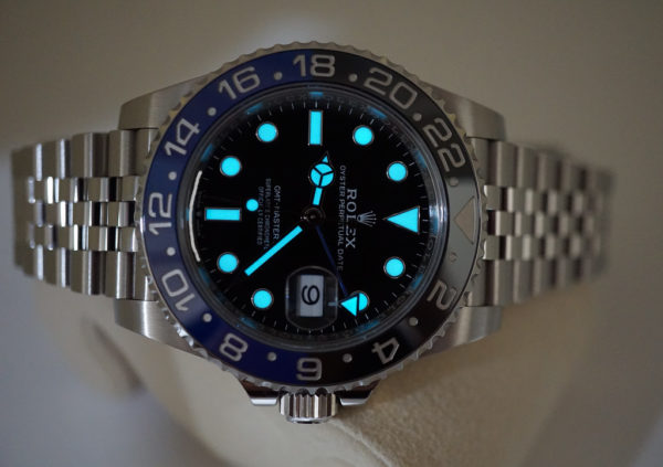 Rolex 126710BLNR GMT MASTER 2 BLACK BLUE JUBILEE 2021 WARRANTY FULL SET - Image 11