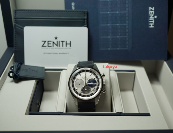 MINT ZENITH CHRONOMASTER ORIGINAL El PRIMERO STAINLESS STEEL 38MM 2021 FULL SET - Image 2