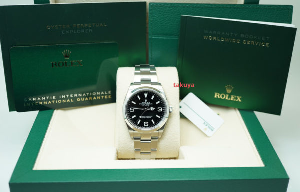 BRAND NEW Rolex 124270 EXPLORER I FULL LUME DIAL 36MM NEW MODEL 2021 FULL SET - Image 2
