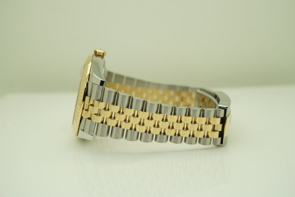 Rolex 126333 DATEJUST 41 18K TWO TONE FLUTED BEZEL SILVER DIAL JUBILEE 2019 FULL SET - Image 5