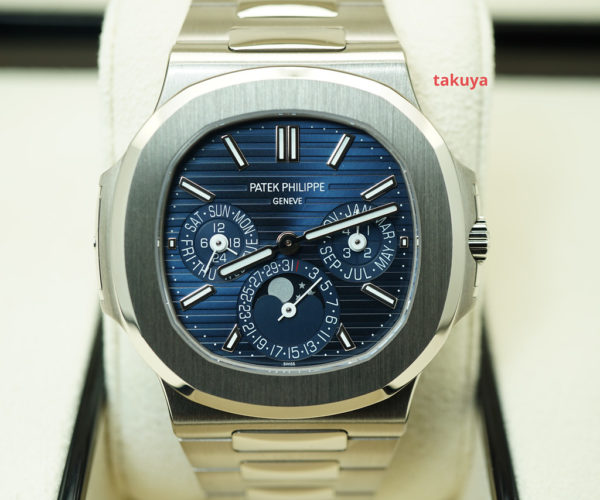 BRAND NEW Patek PHILIPPE 5740/1G NAUTILUS PERPETUAL CALENDAR 2021 FULL SET