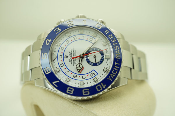 Rolex 116680 YACHTMASTER II NEWER DIAL STAINLESS STEEL 2018 WARRANTY FULL SET - Image 10
