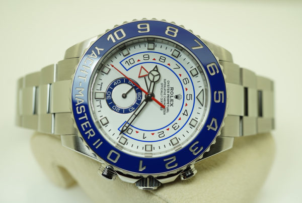 Rolex 116680 YACHTMASTER II NEWER DIAL STAINLESS STEEL 2018 WARRANTY FULL SET - Image 9