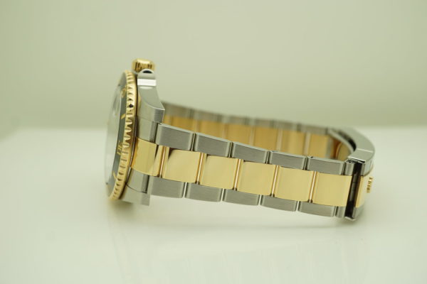 Rolex 116613LN SUBMARINER YELLOW GOLD STEEL BLACK DIAL 2020 WARRANTY FULL SET - Image 5