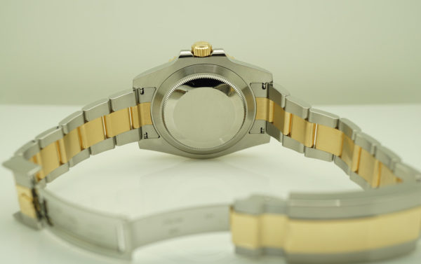Rolex 116613LN SUBMARINER YELLOW GOLD STEEL BLACK DIAL 2020 WARRANTY FULL SET - Image 8
