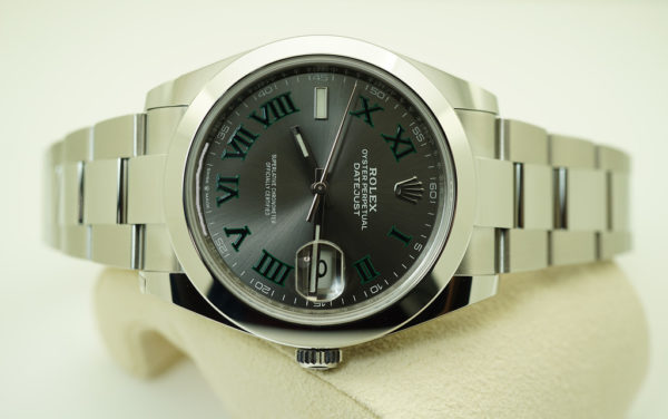 BRAND NEW Rolex 126300 DATEJUST 41 WIMBLEDON DIAL OYSTER BAND 2021 COMPLETE SET - Image 9