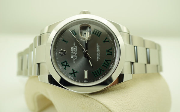 BRAND NEW Rolex 126300 DATEJUST 41 WIMBLEDON DIAL OYSTER BAND 2021 COMPLETE SET - Image 10