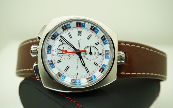 LIMITED EDITION Omega SEAMASTER BULLHEAD CHRONOGRAPH WHITE DIAL FULL SET - Image 8