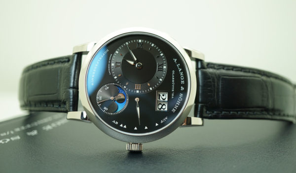 A. Lange & Sohne LANGE 1 MOONPHASE 18K WG 192.029 2020 WARRANTY FULL SET - Image 8