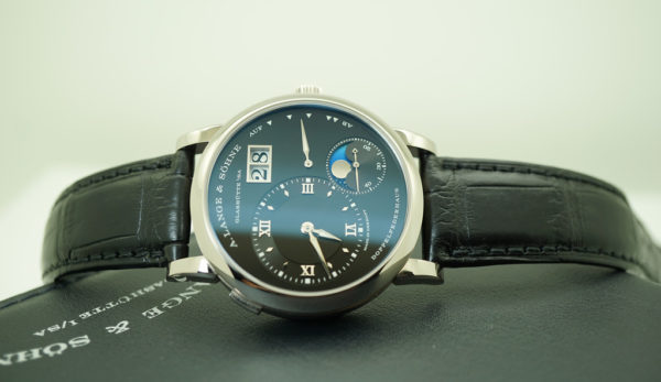 A. Lange & Sohne LANGE 1 MOONPHASE 18K WG 192.029 2020 WARRANTY FULL SET - Image 9